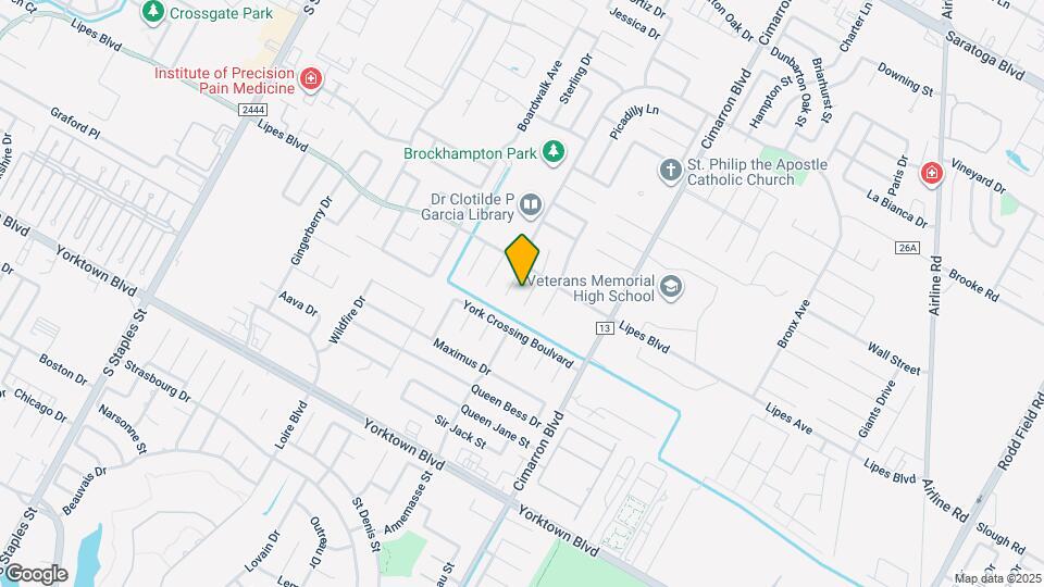 3822 Julia Cir Mapa y Detalles de la Ubicación