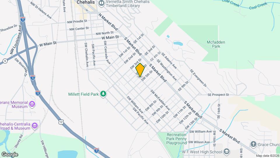 475 SW McFadden Ave Map and Location Details