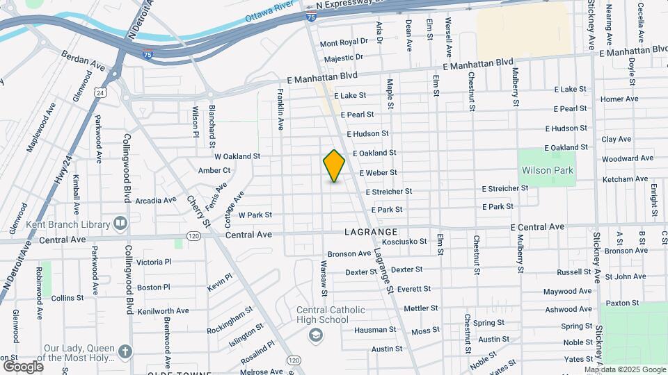 117 E Streicher St Map and Location Details