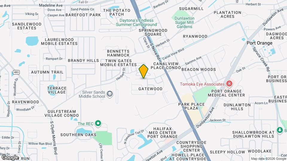 1046 W Samms Ave Map and Location Details