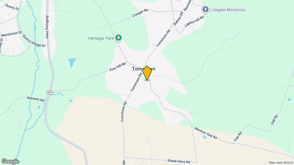 7960 Mentzer Gap Rd Map and Location Details