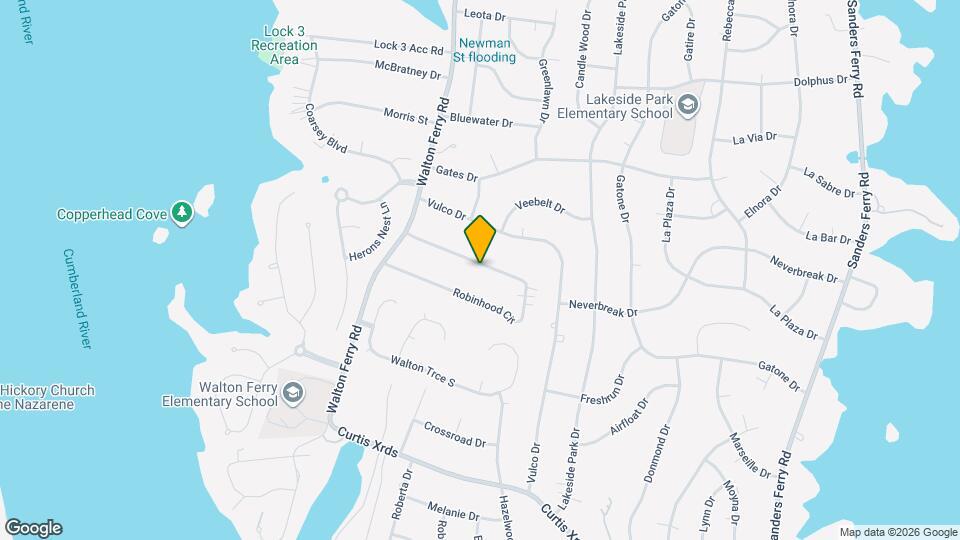 118 Robinhood Cir Map and Location Details