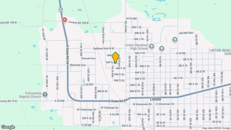 625 7th St NW Map and Location Details