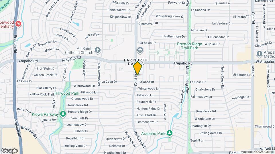 7102 Casablanca Ct Map and Location Details