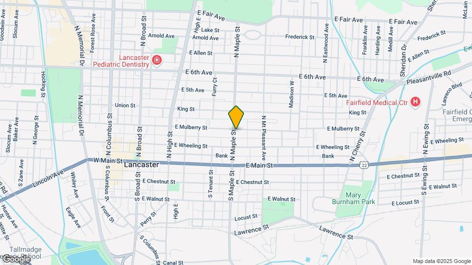 502 E Mulberry St, Unit 502.5 Map and Location Details