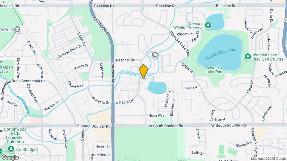 2164 E Hecla Dr, Unit A Map and Location Details