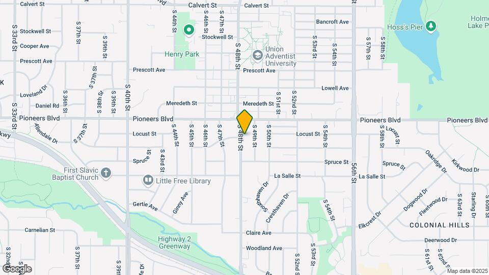 4400 S 48th St Map and Location Details