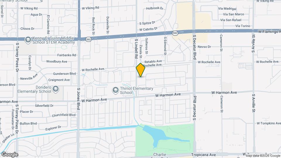 4361 Alexis Dr Map and Location Details