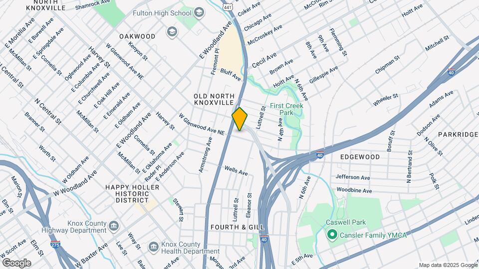 117 E Glenwood Ave Map and Location Details