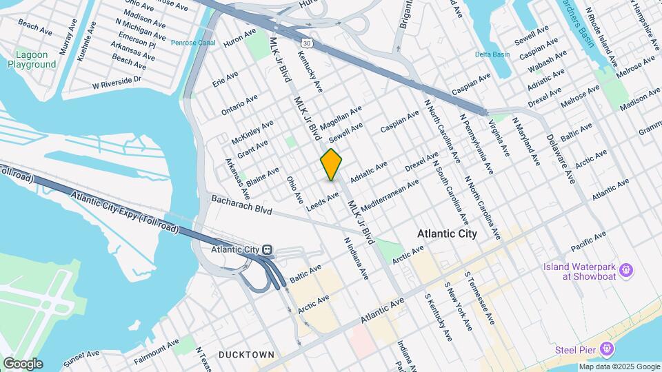 412 Robinson Ave Mapa y Detalles de la Ubicación