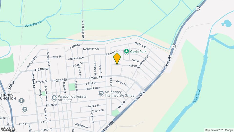 1128 Hobart Dr, Unit D Mapa y Detalles de la Ubicación