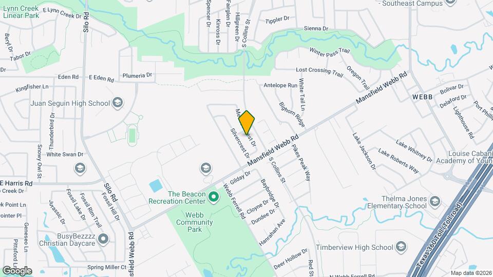 6730 Meadowcrest Dr Map and Location Details