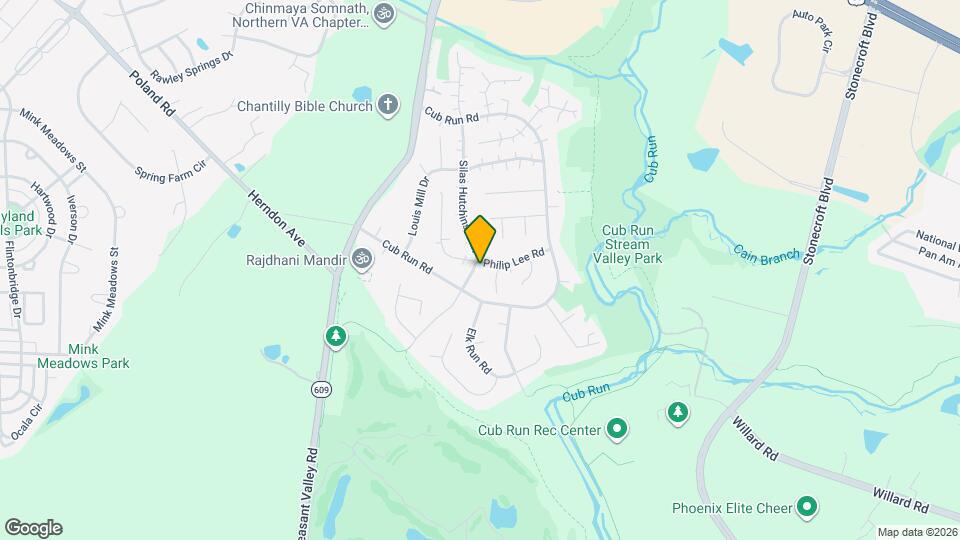 15123 Philip Lee Rd Mapa y Detalles de la Ubicación