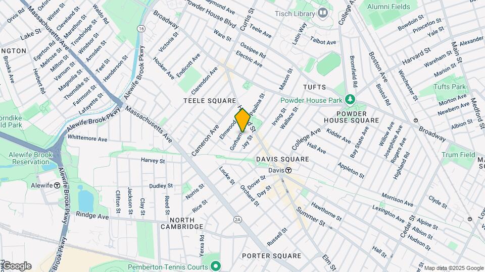 30 Gorham St Mapa y Detalles de la Ubicación