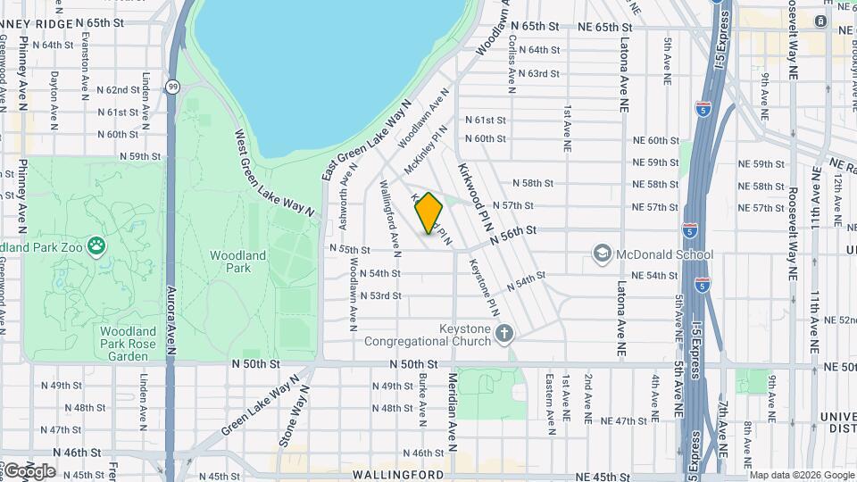 5506 Canfield Pl N Map and Location Details