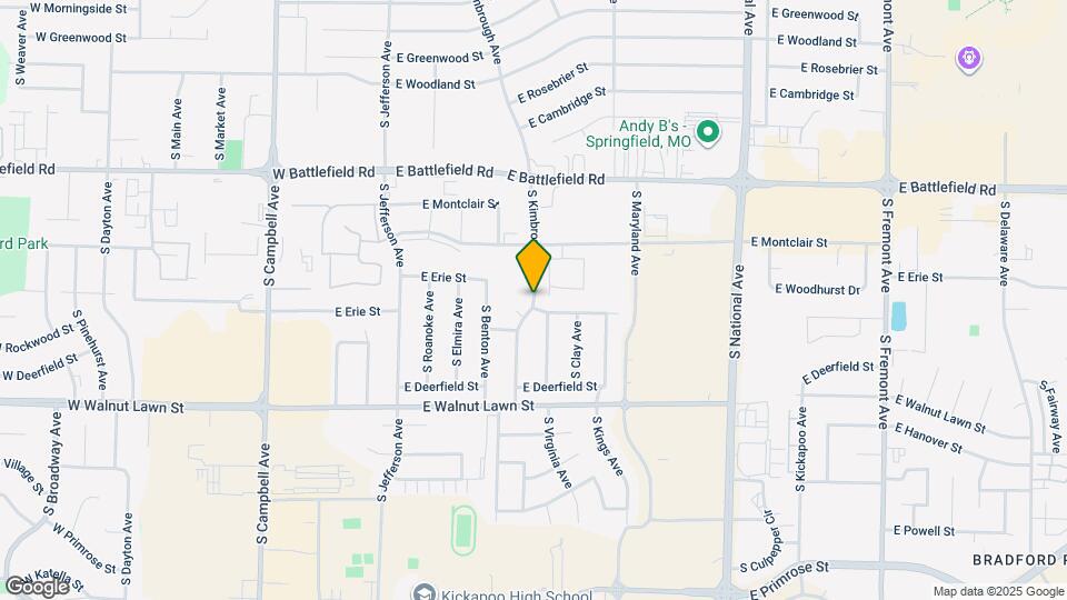 3225 S Kimbrough Ave Map and Location Details