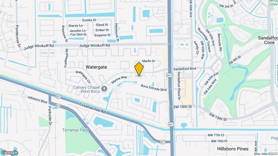 10323 Boca Bend W, Unit Boca Bend Map and Location Details