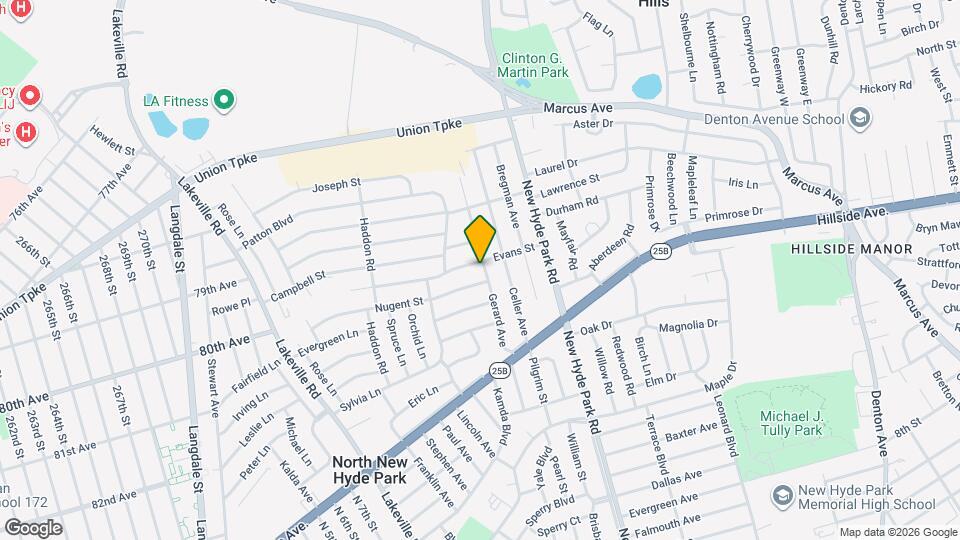 81 Gerard Ave Map and Location Details