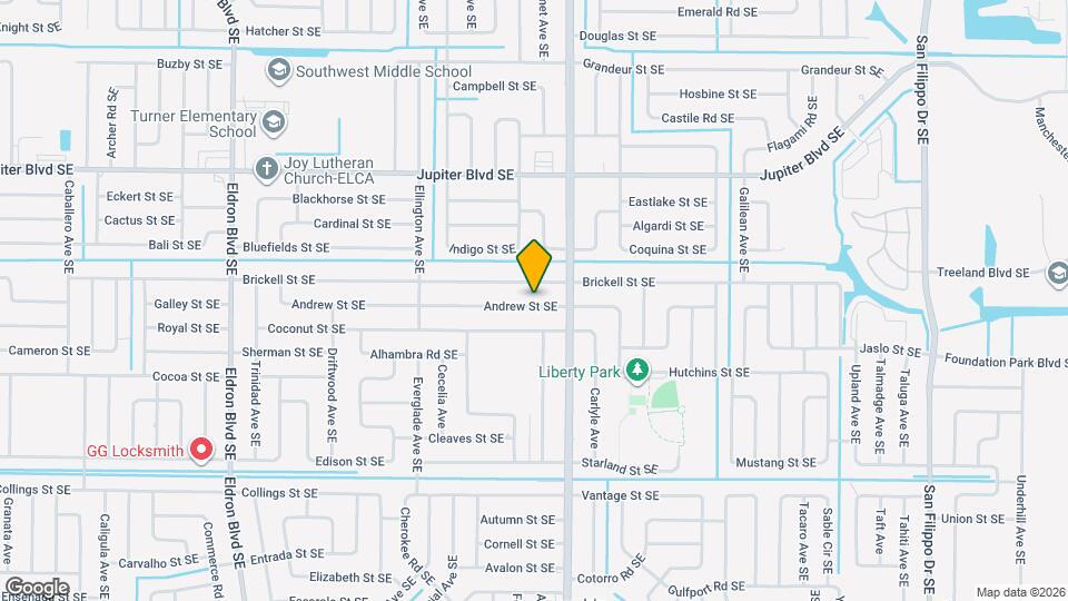 811 Andrew St SE Map and Location Details