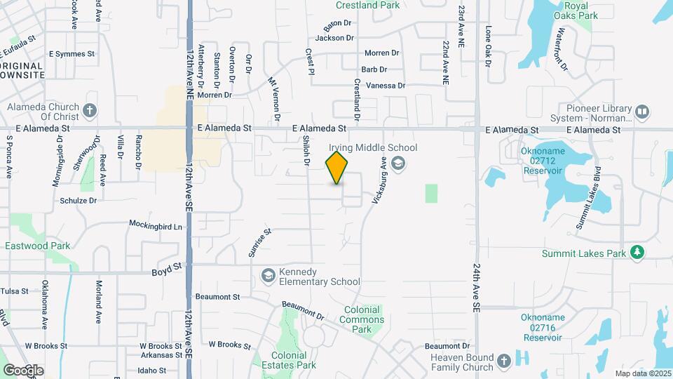 233 Chalmette Dr Map and Location Details