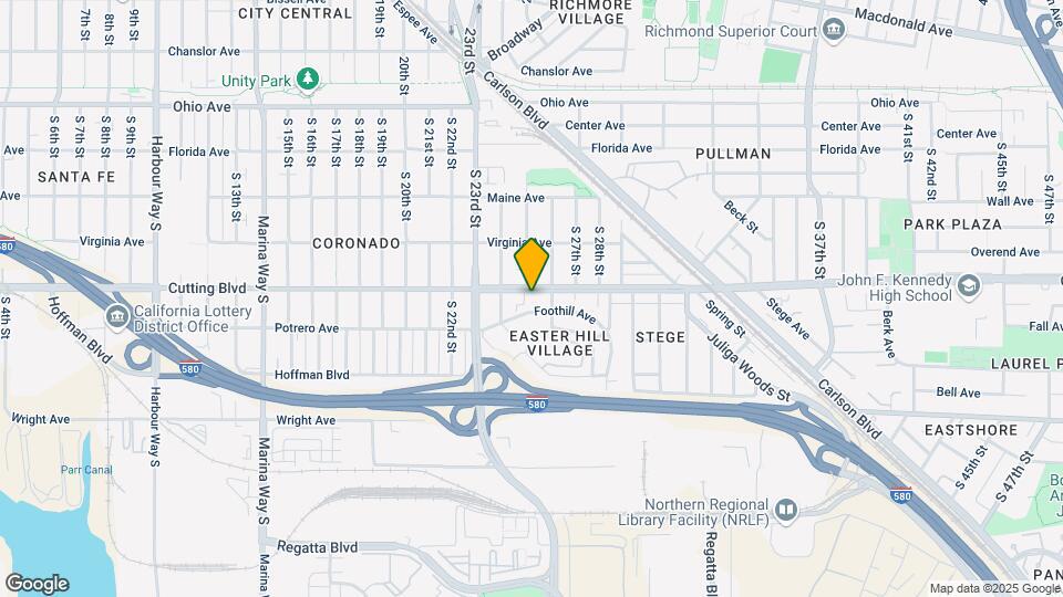 2446 Cutting Blvd Map and Location Details