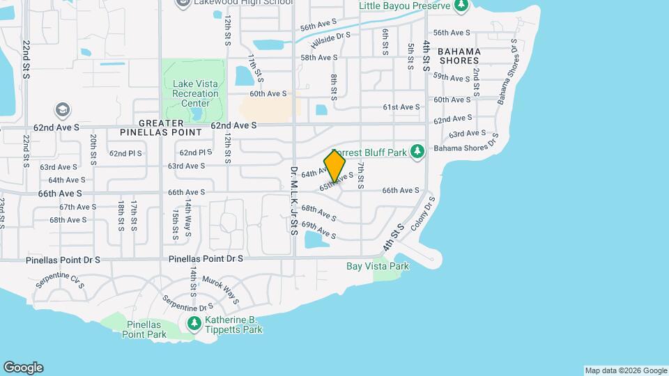 830 65th Ave S Map and Location Details