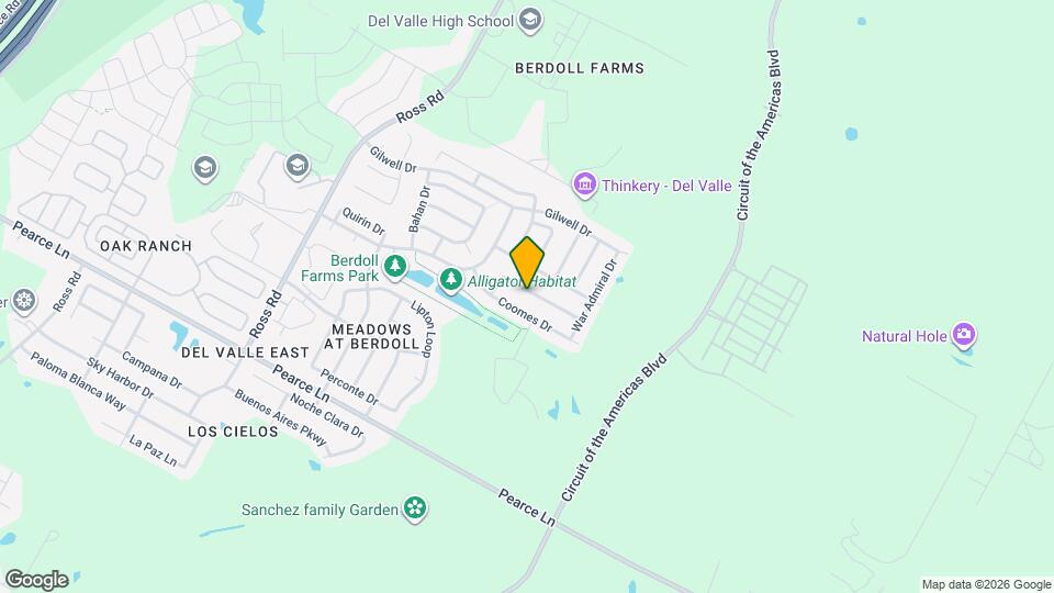 13409 Alysheba Dr Map and Location Details