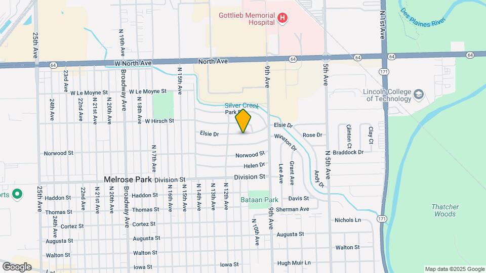 916 Elsie Dr Map and Location Details