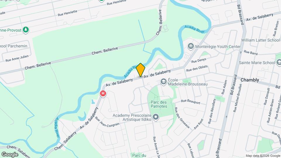 1774 De Salaberry Av Map and Location Details