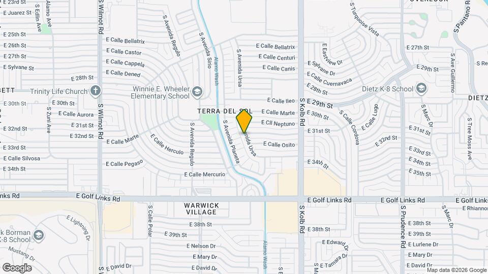 2020 S Avenida Ursa Map and Location Details