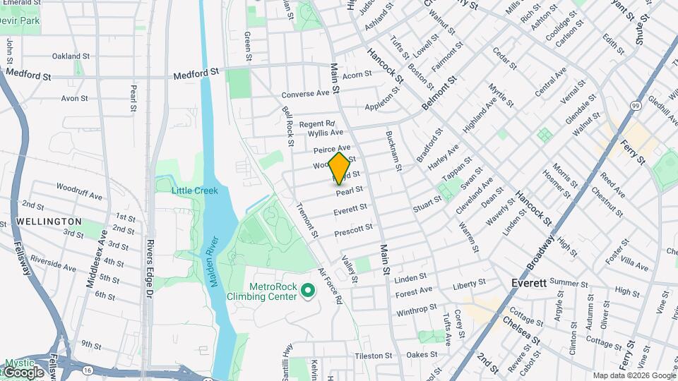 41 Pearl St Map and Location Details