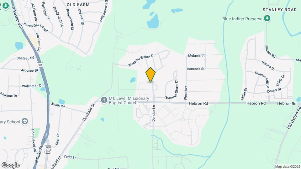 5201 Danube Ln Mapa y Detalles de la Ubicación