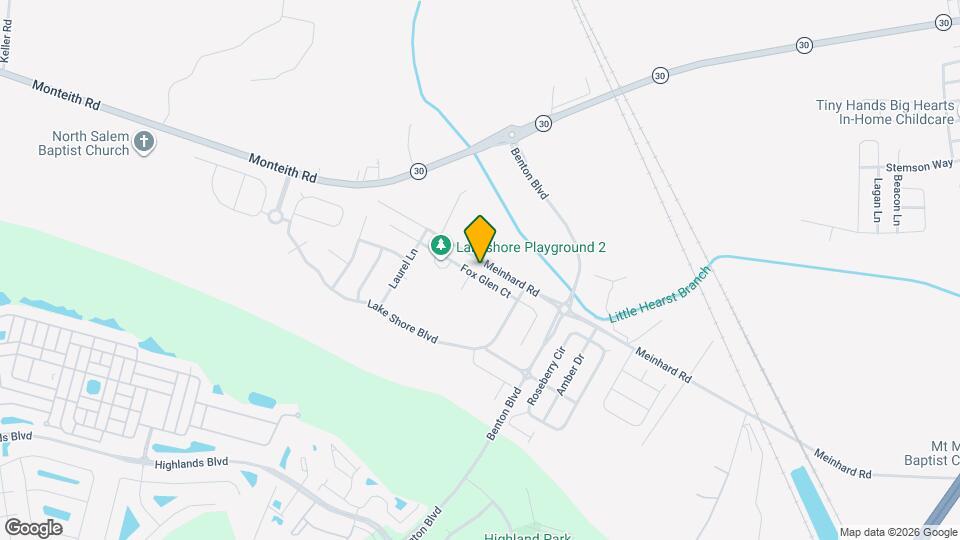 135 Fox Glen Ct Map and Location Details