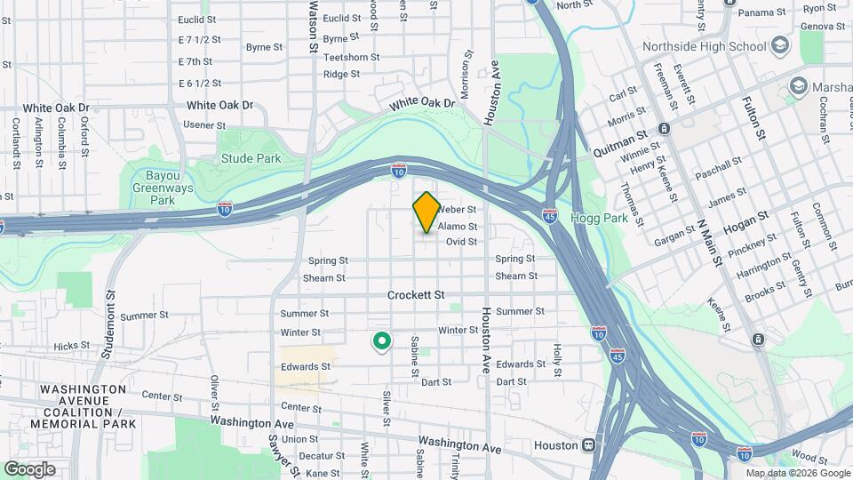 1714 Ovid St Map and Location Details