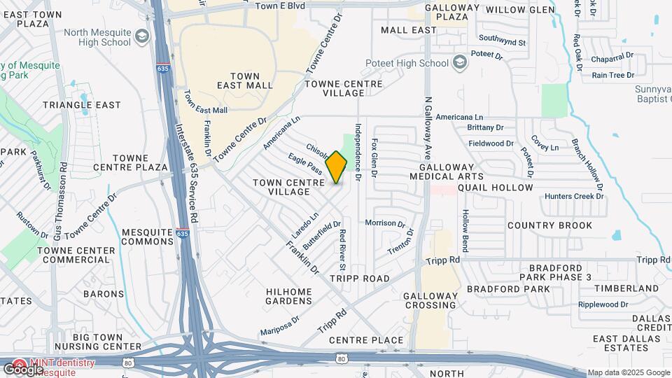 1309 Laredo Ln Map and Location Details