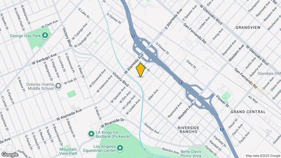 245 W Elm Ave, Unit #2 - Detached Home Mapa y Detalles de la Ubicación