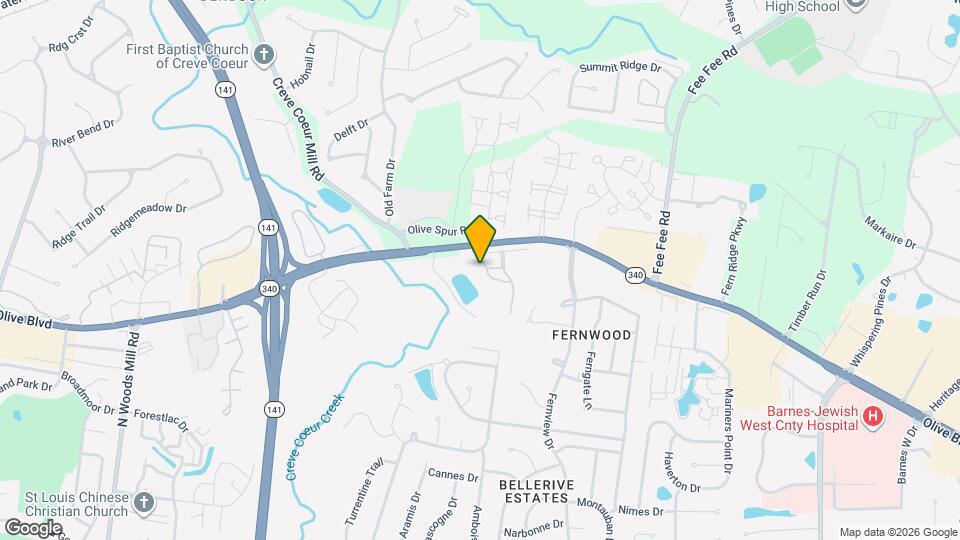 13115 Mill Crossing Ct, Unit 13115 Mill Crossing Ct Map and Location Details