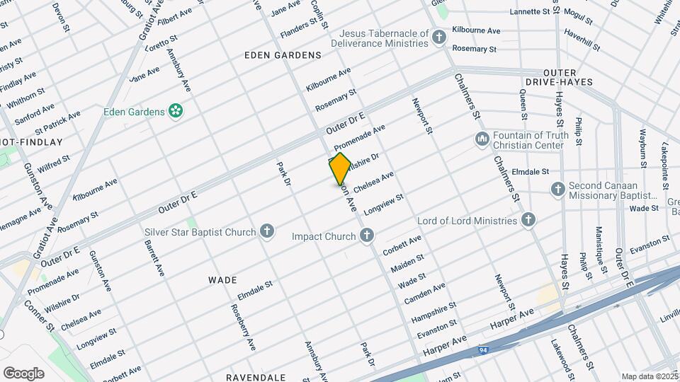 12841 Chelsea St Map and Location Details