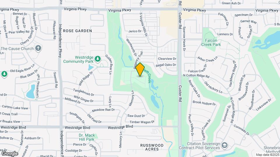 9420 Deerhurst Pl Map and Location Details