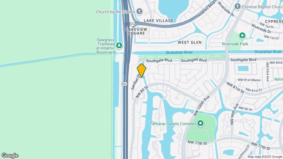 7890 Dixie Beach Cir Map and Location Details