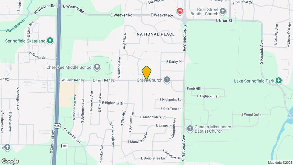 916 E Farm Rd 182 Map and Location Details