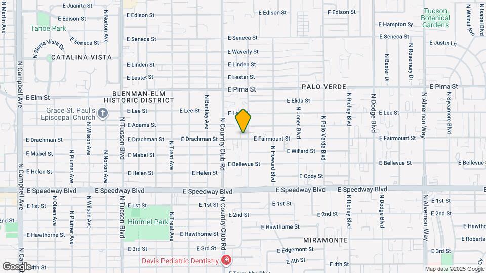 3149 E Fairmount St Map and Location Details