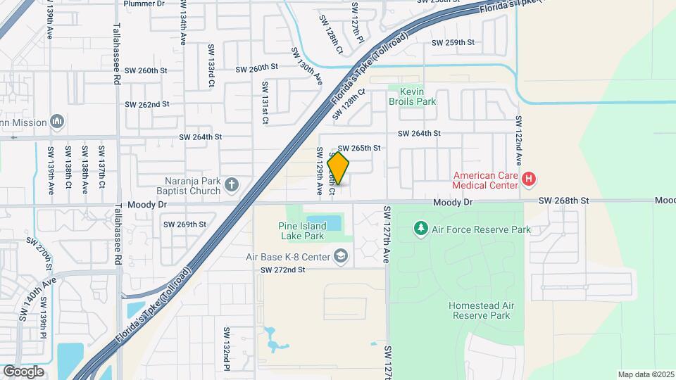 12828 SW 267th St Map and Location Details