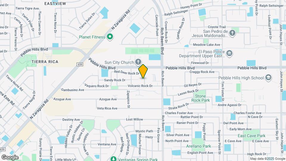 2817 Talking Rock Pl Map and Location Details