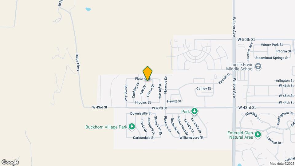 4574 Cole Dr Map and Location Details