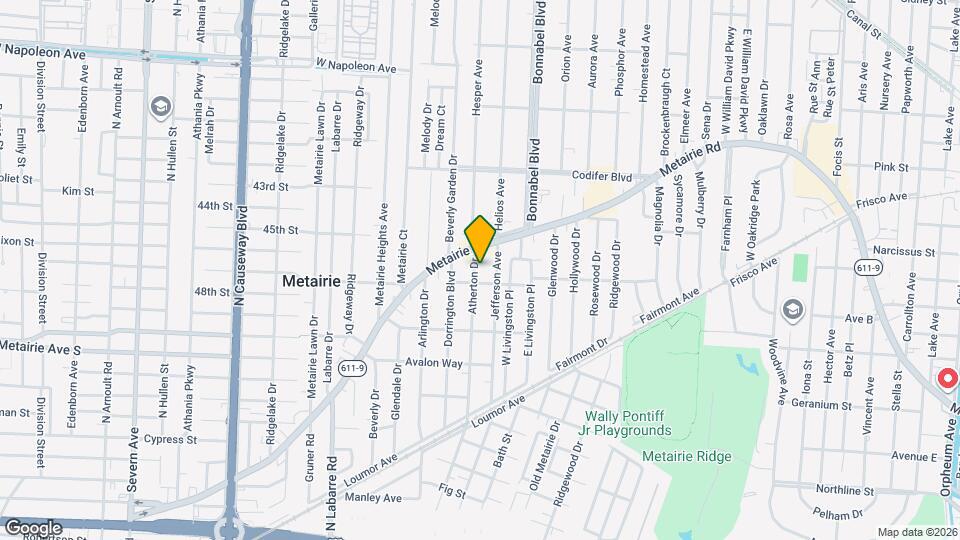 135 Atherton Dr Mapa y Detalles de la Ubicación