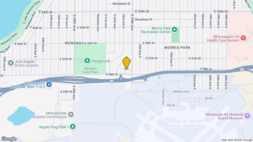 5753 33rd Ave S Map and Location Details
