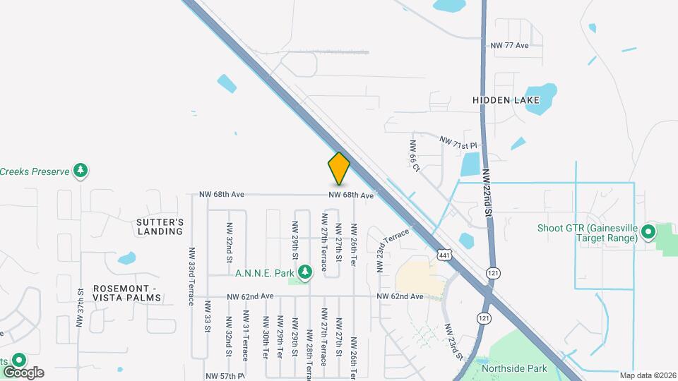 2716 NW 68th Ave Map and Location Details