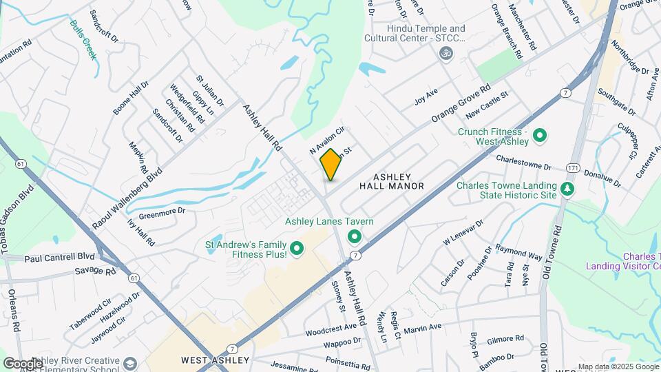 1558 Orange Grove Rd, Unit B Map and Location Details