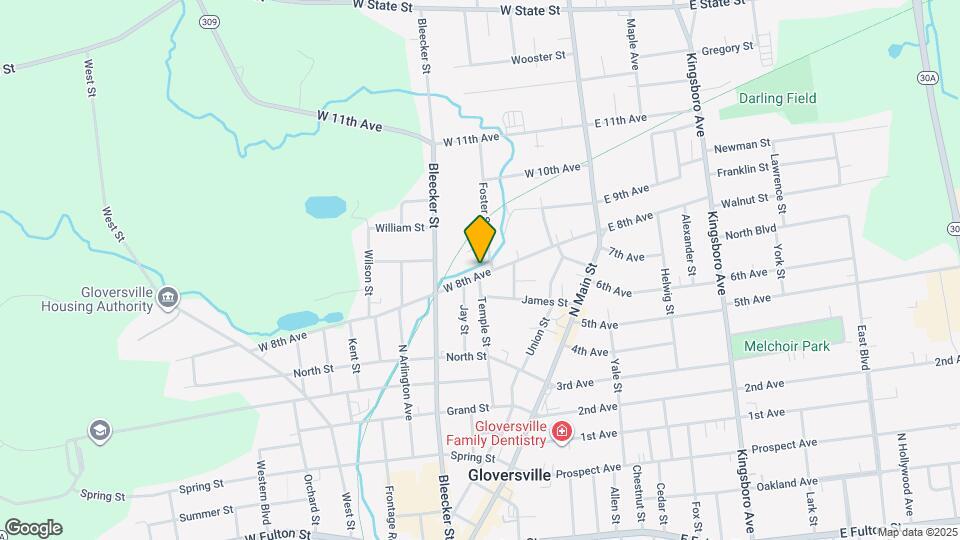 60 W 8th Ave Map and Location Details